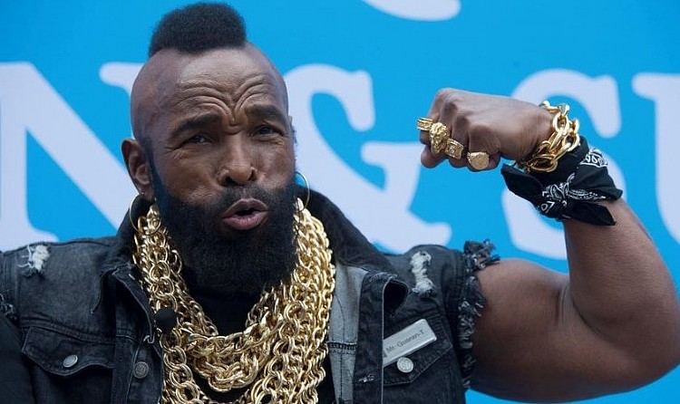 Sr. T atuou em filmes como 'Rocky III' e na série 'Esquadrão Classe A'. (Foto: Reuters)