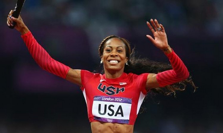 Poucas semanas antes dos Jogos Olímpicos de Verão de 2008, Sanya descobriu que teria um bebê I Foto: Reprodução