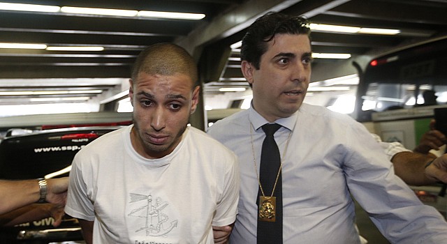 Alípio Rogério Belo dos Santos foi preso nesta tarde | Danilo Verpa/Folhapress