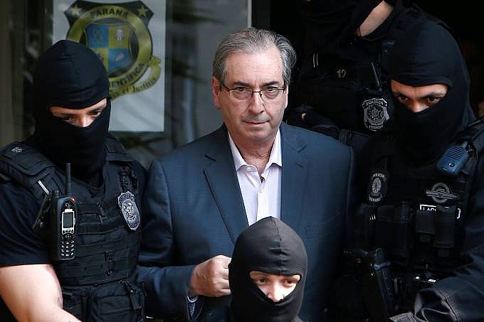 Eduardo Cunha: Seu pedido ainda não foi aceito pelo juiz Sérgio Moro (Rodolfo Buhrer/Reuters)