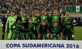 Elenco da Chapecoense posa antes de um jogo pela Copa Sul-Americana (Foto: Giba Pace Thomaz/Chapecoense)